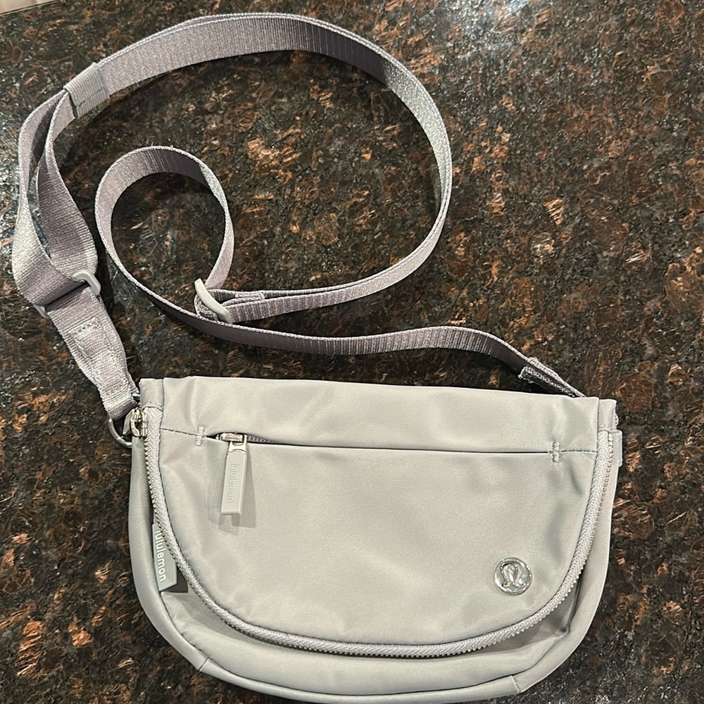 Lululemon Athletica Gray Crossbody Bag